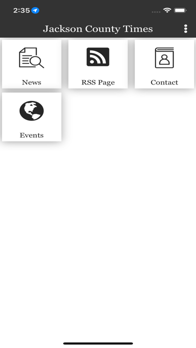 Jackson County Times. Screenshot