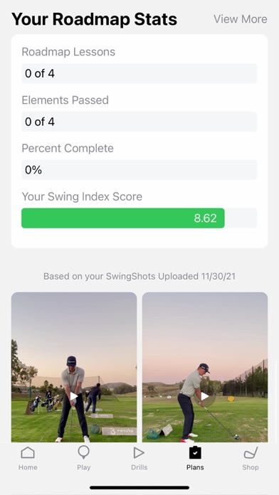 MyTaylorMadeCoach Screenshot