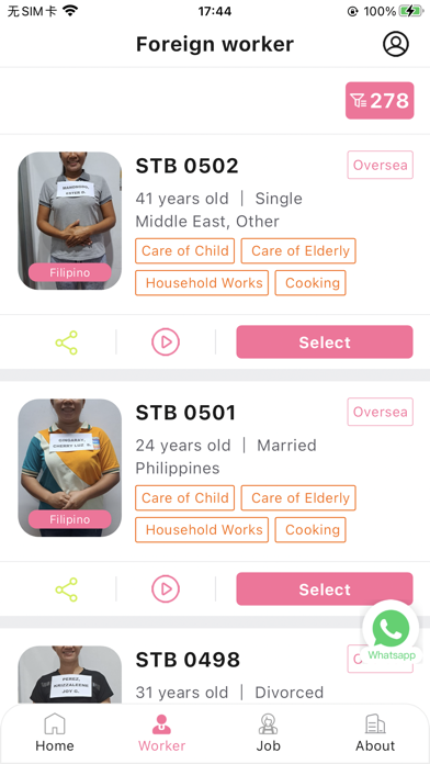 Screenshot 2 of Bliss Agency App