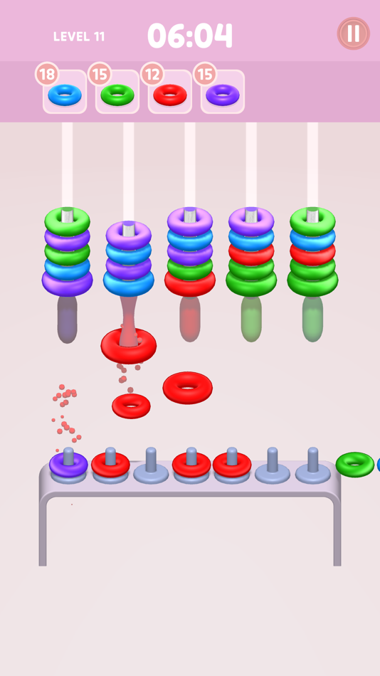 #3. Hoops Match! (iOS) 由: Gybe Games