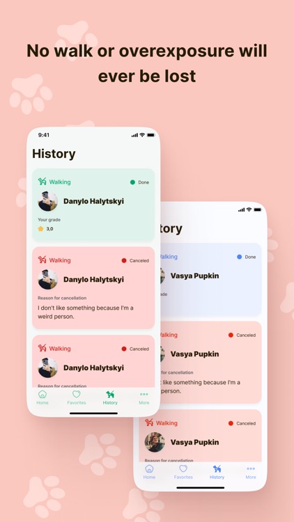 Hi Paw. Walking pets screenshot-3