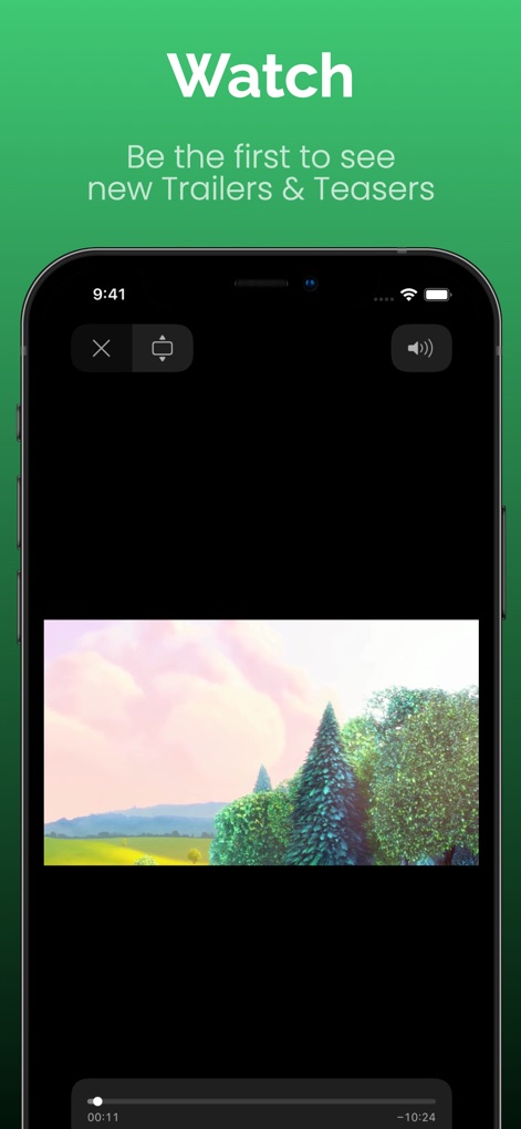 Originals for Hulu - Users can engage with new releases by accessing a full-screen video player that features essential playback controls and a clear progress timeline.