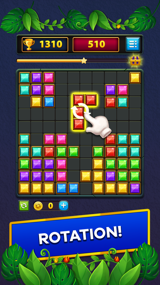 #4. Block Puzzle: Brain Test (iOS) By: ARITEK