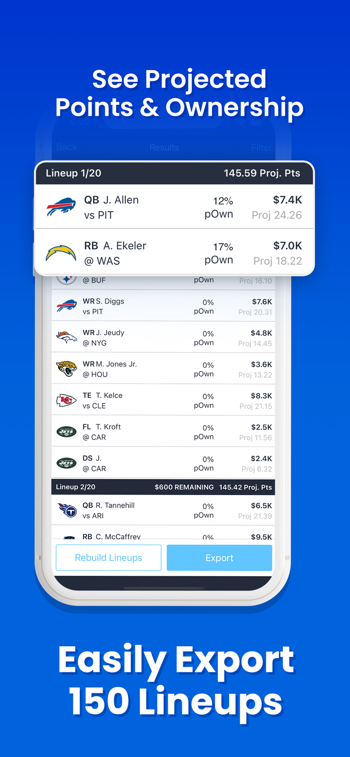 RotoGrinders Daily Fantasy screenshot 3