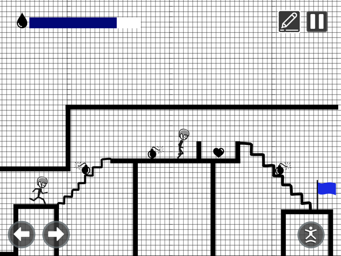 Draw The Line Stickman Games