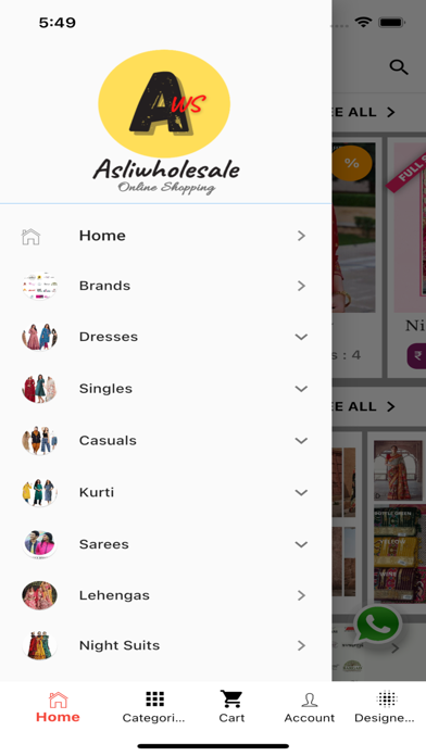 Asliwholesale Screenshot
