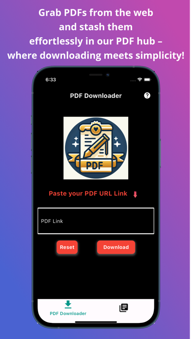 PDF Manager and Downloader Screenshot