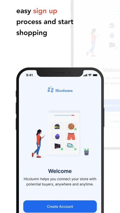 Screenshot #1 pour Hicolumn for Merchants