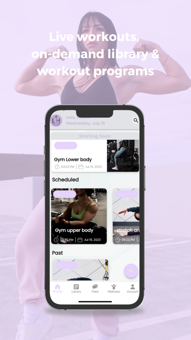 LH Fitness Screenshot