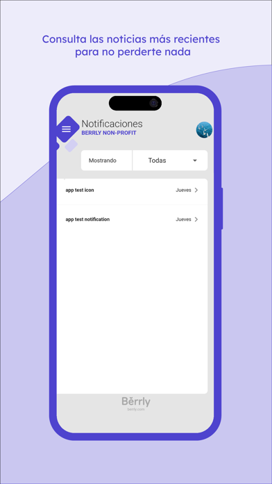 Berrly Non-profit Screenshot