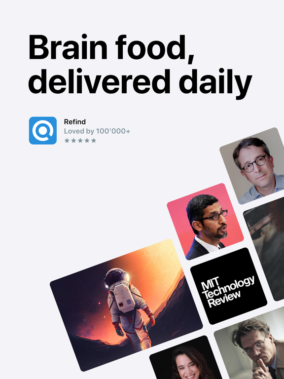 Screenshot #4 pour Refind – Brain food, daily