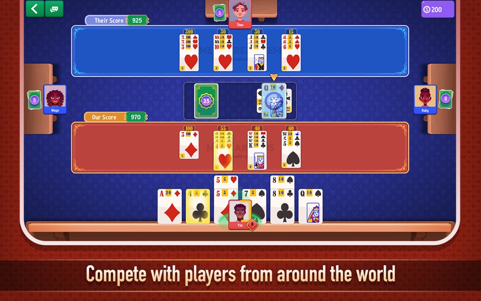 #5. Canasta: Card Game (macOS) 由: Ironjaw Studios Private Limited