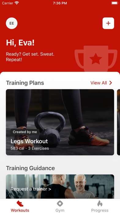 CHARISMA PREMIUM FITNESS Screenshot