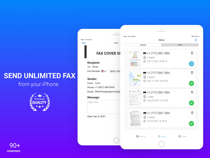 FAX - Simple Fax App