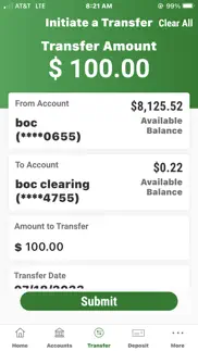 bank of commerce business app iphone screenshot 3