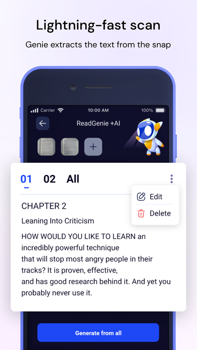 AI Assistant - ReadGenie Screenshot