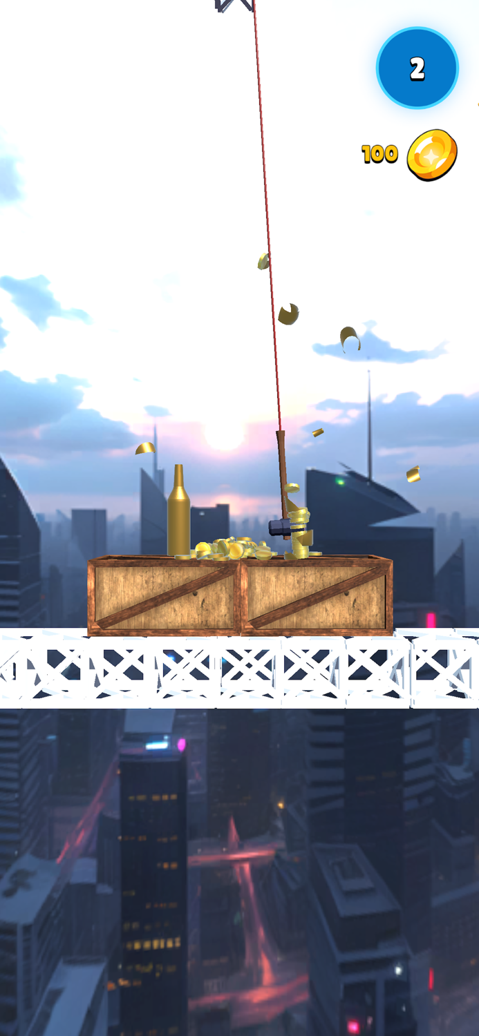 Bottle Breaking with Hammer