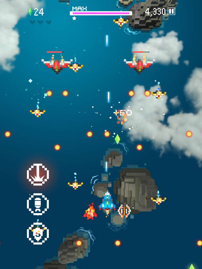 Pixel Fighter Air Combat 3D