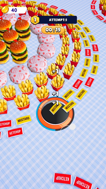 Hole and Fill: Food Hoarding! screenshot 2