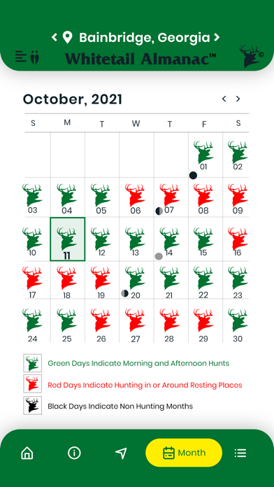 Whitetail Almanac Screenshot