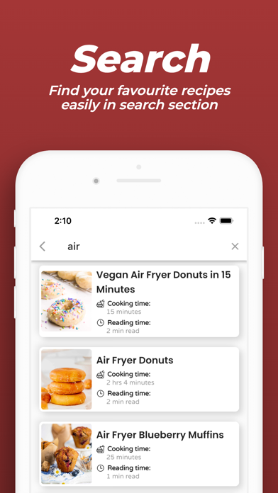 Air Fryer Food Recipes Screenshot