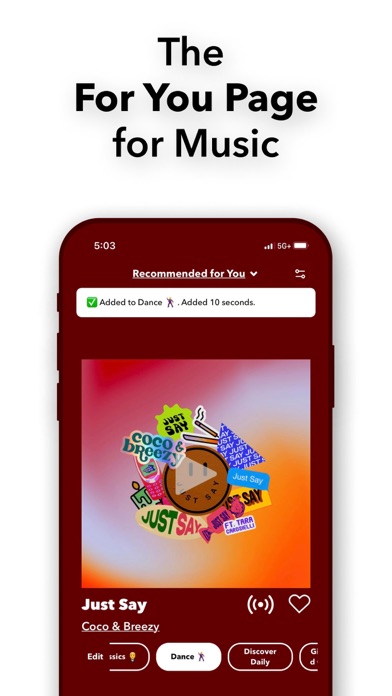 Smores - Discover New Music Screenshot