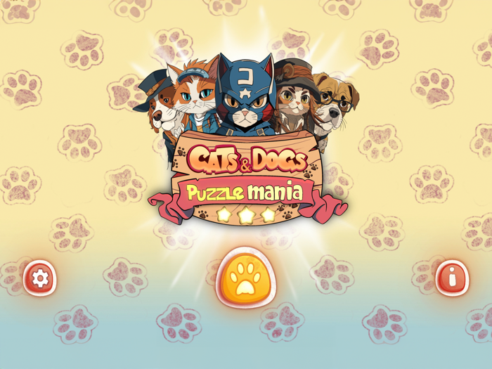 Cats and Dogs Puzzle Mania