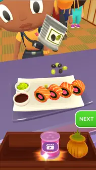 Sushi Roll 3D - ASMR Food Game iphone bilder 2