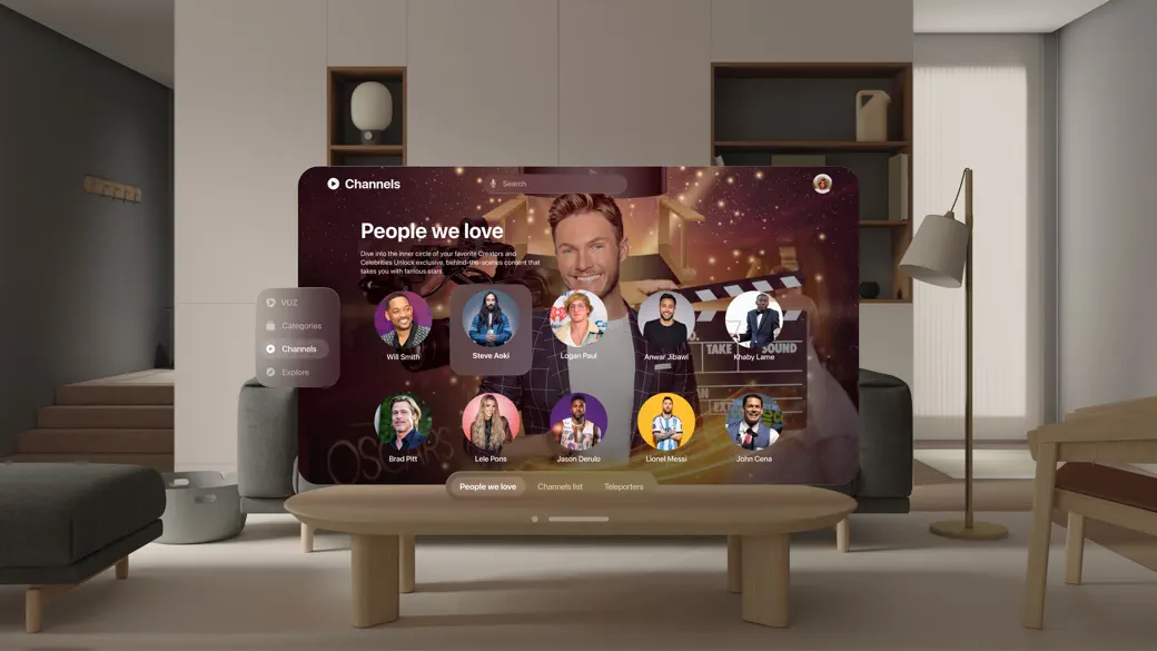 VUZ: Live 360 VR Videos screenshot 2