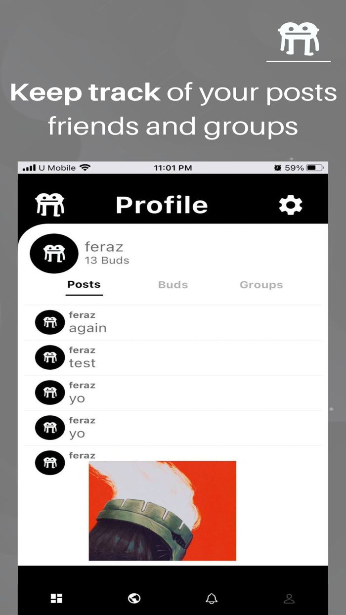 Buds - Groups Plans and Friends