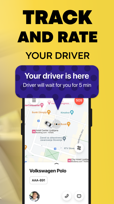 Yalla Taxi: Ljubljana City Screenshot