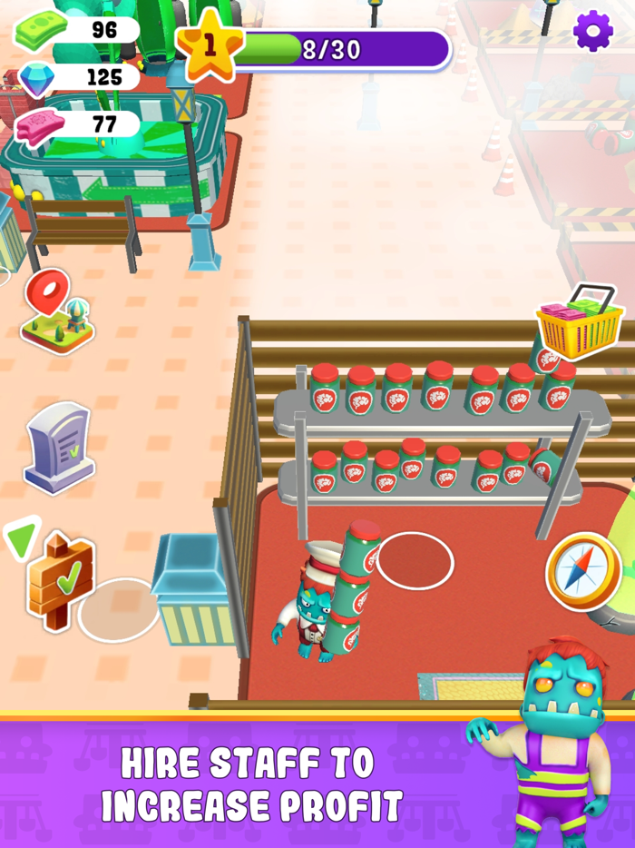 Idle Park Tycoon Zombie World