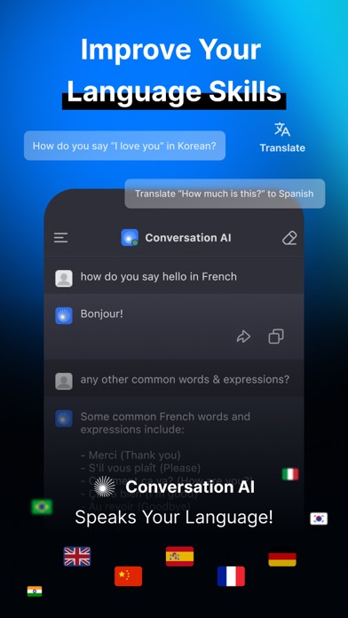 Conversation AI - Chat with me Screenshot