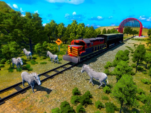 Jungle train driving simulatorのおすすめ画像1