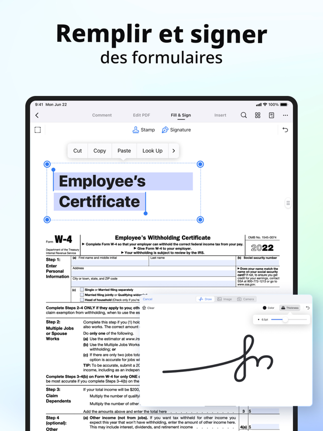 ‎PDFelement-modifier& lire pdf Capture d'écran