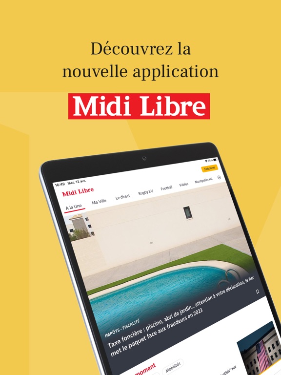 Télécharger Midi Libre - Actus en direct pour iPhone / iPad sur l'App Store  (Actualités)