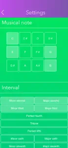 Intervals Pro: ear training screenshot #4 for iPhone