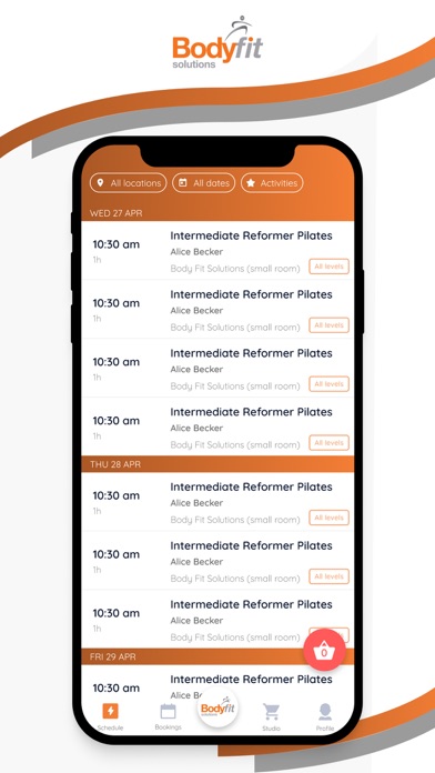 Body Fit Solutions Screenshot
