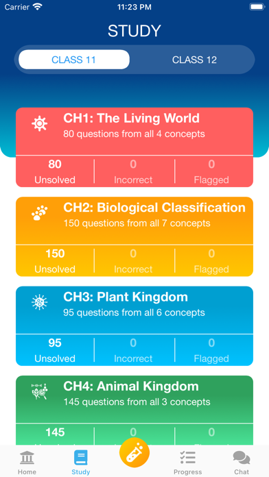 NEET Biology & NCERT 11 & 12 Screenshot