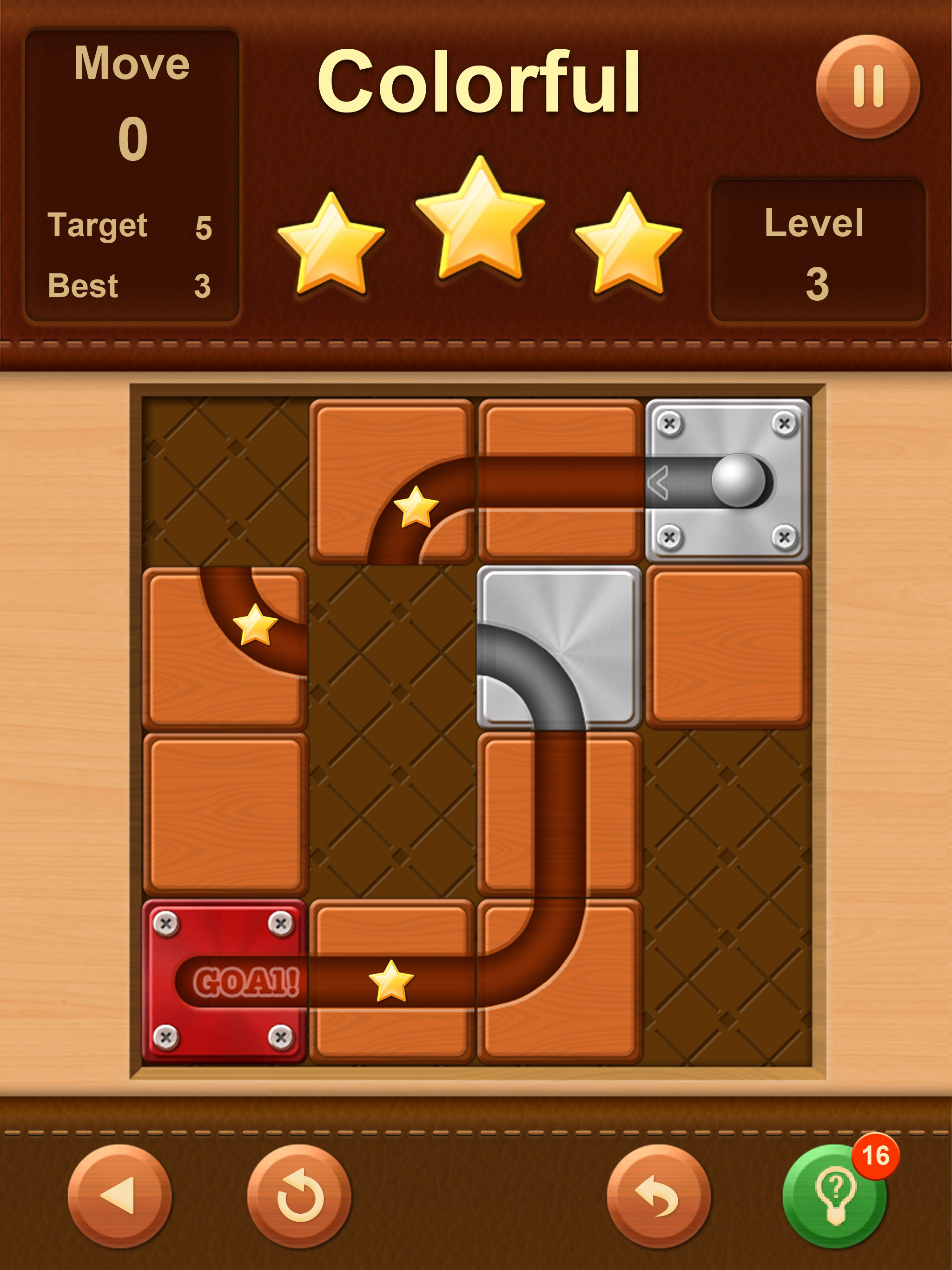 Unblock Ball: Slide Puzzle