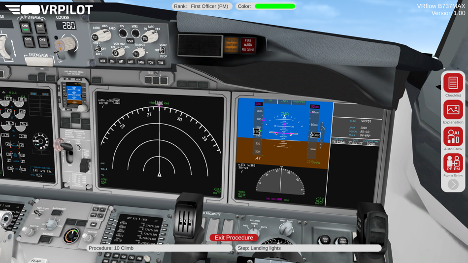 #5. VRflow B737MAX (iOS) 由: VRpilot