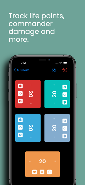 ‎MTG Mate - Magic Life Counter Screenshot