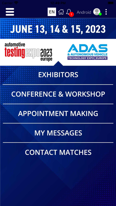 Automotive Testing Expo / ADAS Screenshot