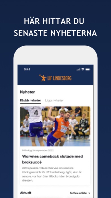 Lindesberg Handboll Screenshot