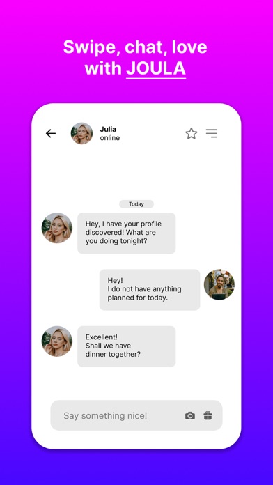 Joula - Dating with love Screenshot