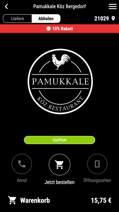 Pamukkale Köz Bergedorf Screenshot