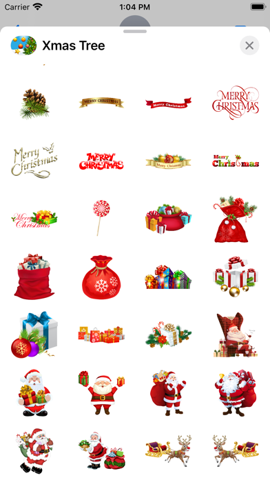 Decor Christmas Tree Stickersのおすすめ画像9