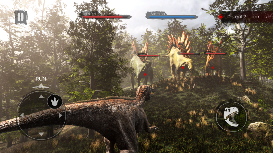 #4. Dino Survival Simulator (iOS) 由: MIDNIGHT GAMES S.R.L.