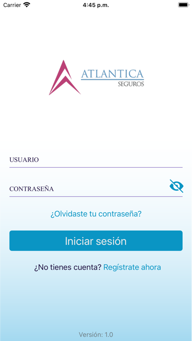Atlántica Asistencia Screenshot