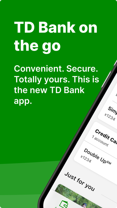 TD Bank (US) Screenshot